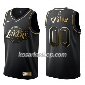Dres Los Angeles Lakers Prilagođeni Nike Crna Golden Edition Swingman